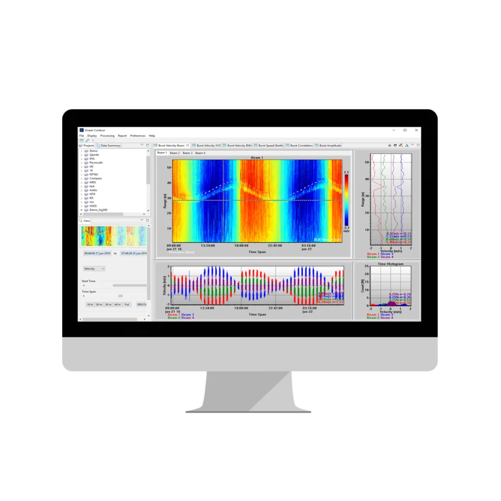 NORTEK - Software Ocean Contour Professional