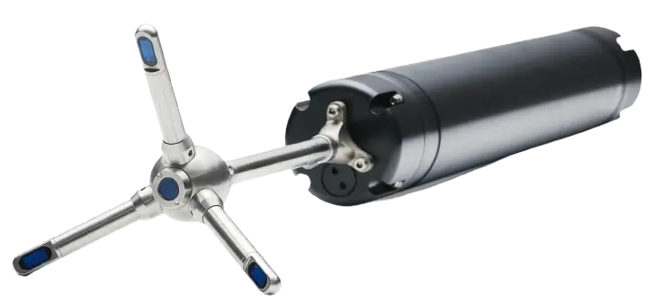 NORTEK - VECTOR velocimeter (Standard, Probe on fixed stem, Vertical instrument mounting (VEC))